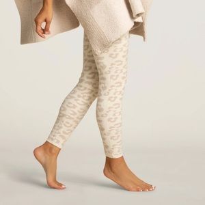 Barefoot Dreams Cozy Chic Ultra Lite leopard leggings in size Medium